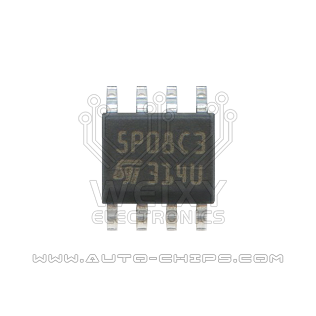 5P08C3 commonly used SOIC8 EEPROM chip for Automotive ECU